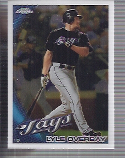 2010 Topps Chrome #82 Lyle Overbay
