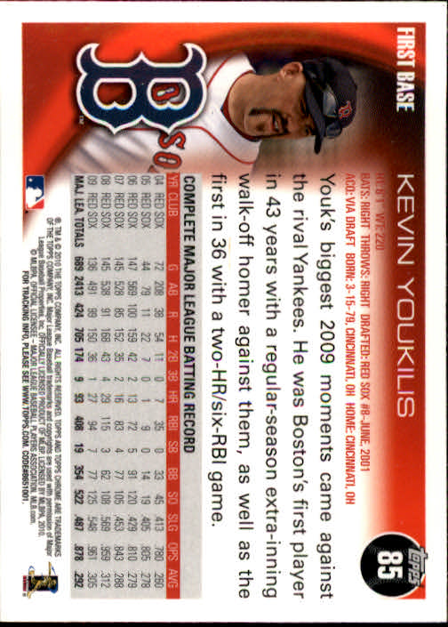 A1775- 2010 Topps Chrome BB Card #s 1-220 +Rookies -You Pick- 15+ FREE US SHIP - Picture 162 of 411