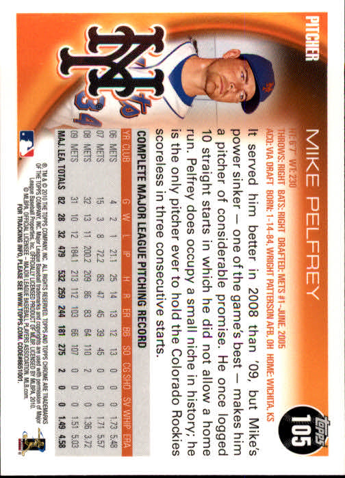 A1775- 2010 Topps Chrome BB Card #s 1-220 +Rookies -You Pick- 15+ FREE US SHIP - Picture 202 of 411