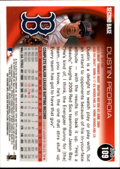A1775- 2010 Topps Chrome BB Card #s 1-220 +Rookies -You Pick- 15+ FREE US SHIP - Picture 210 of 411