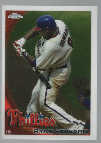 2010 Topps Chrome #126 Ryan Howard