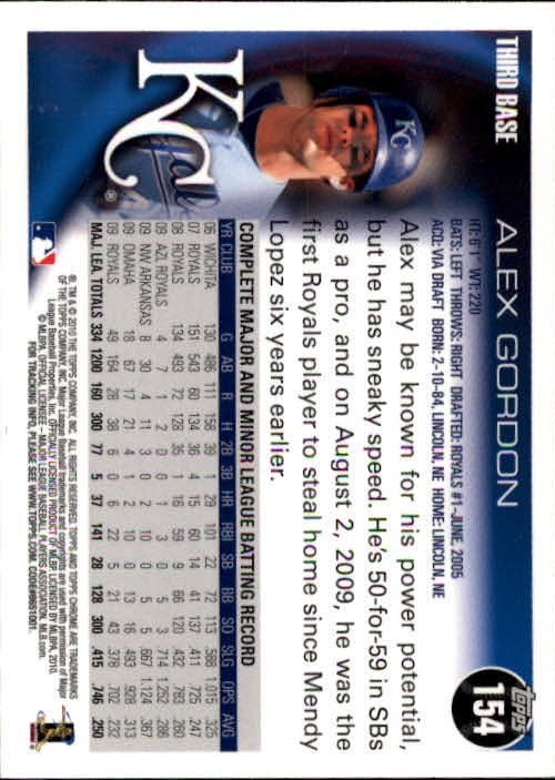 A1775- 2010 Topps Chrome BB Card #s 1-220 +Rookies -You Pick- 15+ FREE US SHIP - Picture 300 of 411