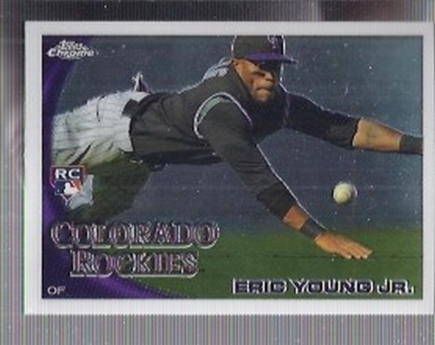 2010 Topps Chrome #171 Eric Young Jr. (RC)