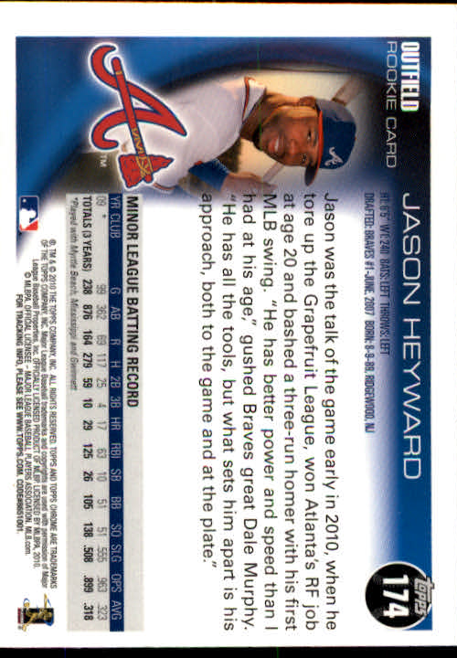 A1775- 2010 Topps Chrome BB Card #s 1-220 +Rookies -You Pick- 15+ FREE US SHIP - Picture 336 of 411
