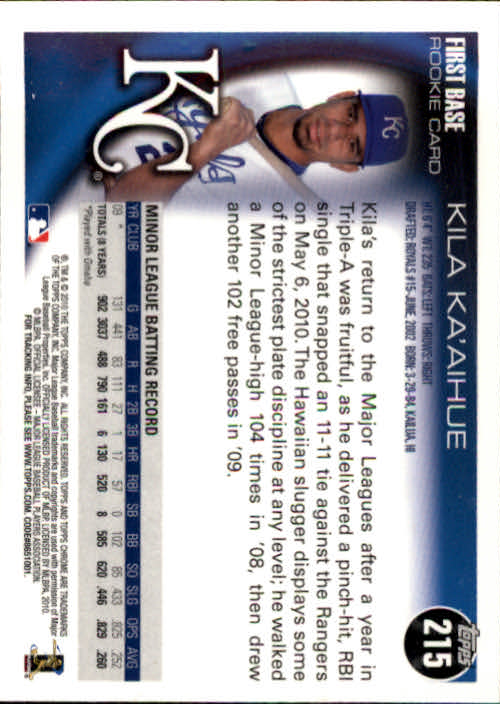 A1775- 2010 Topps Chrome BB Card #s 1-220 +Rookies -You Pick- 15+ FREE US SHIP - Picture 401 of 411