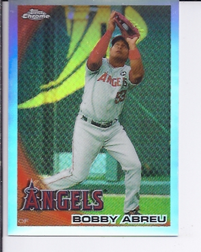 2010 Topps Chrome Refractors Baseball Card Pick (Inserts)