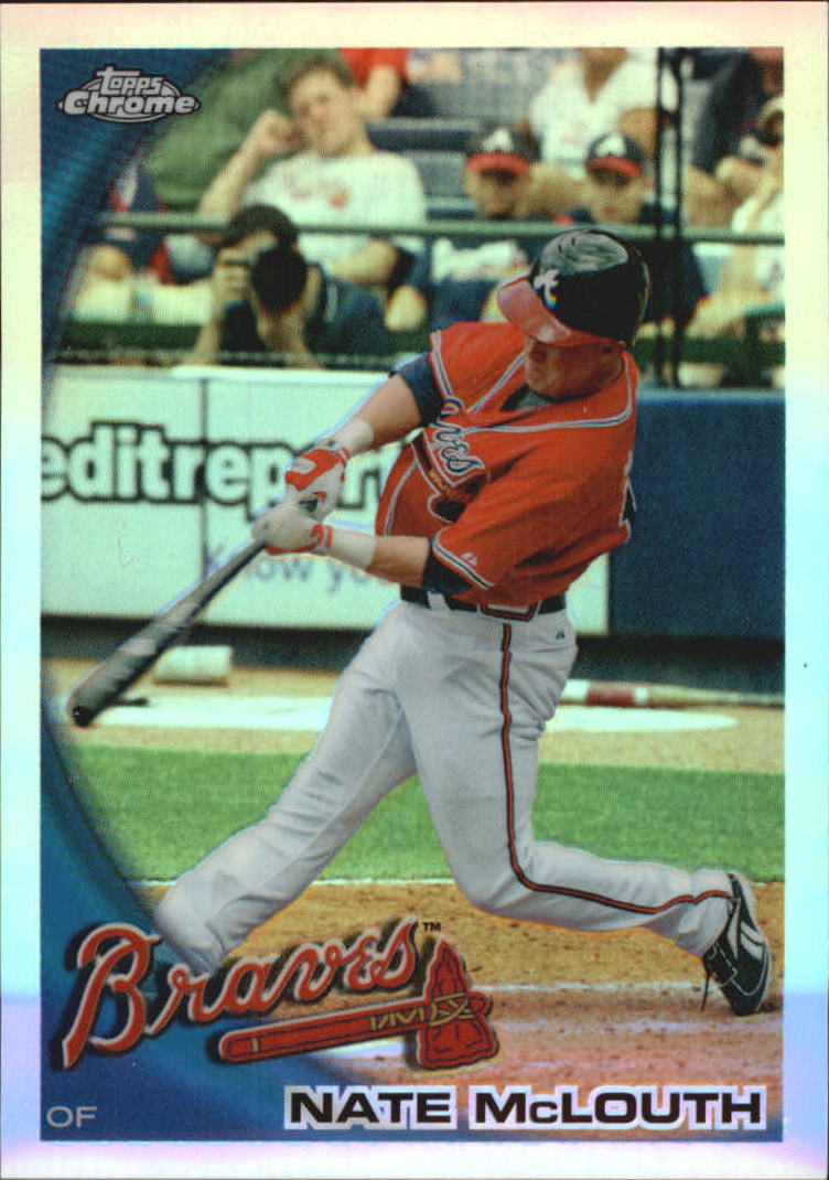 2010 Topps Chrome Refractors #162 Nate McLouth