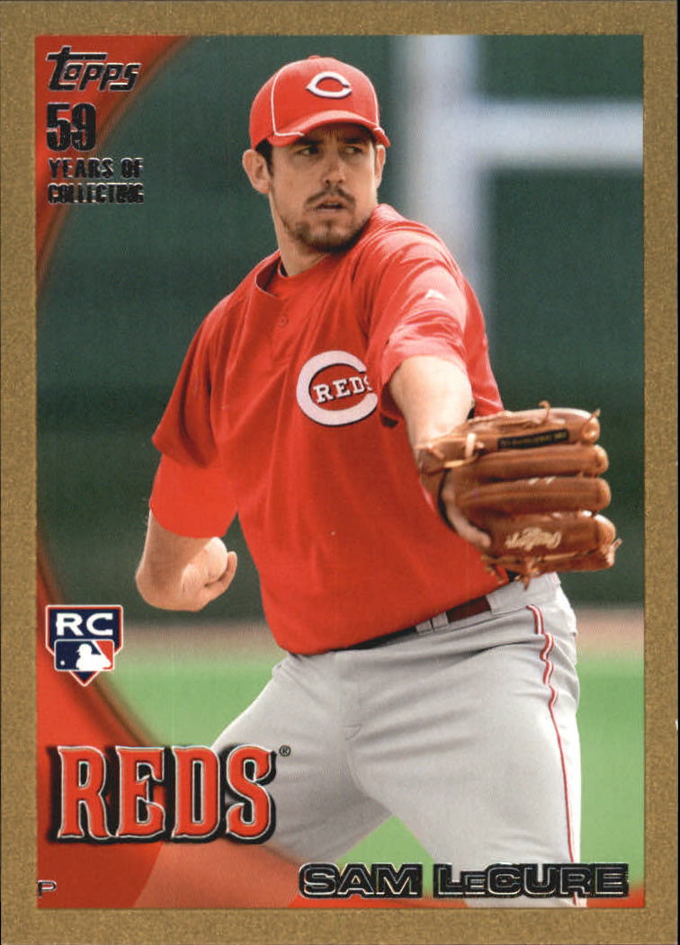2010 Topps Update Gold #US7 Sam LeCure