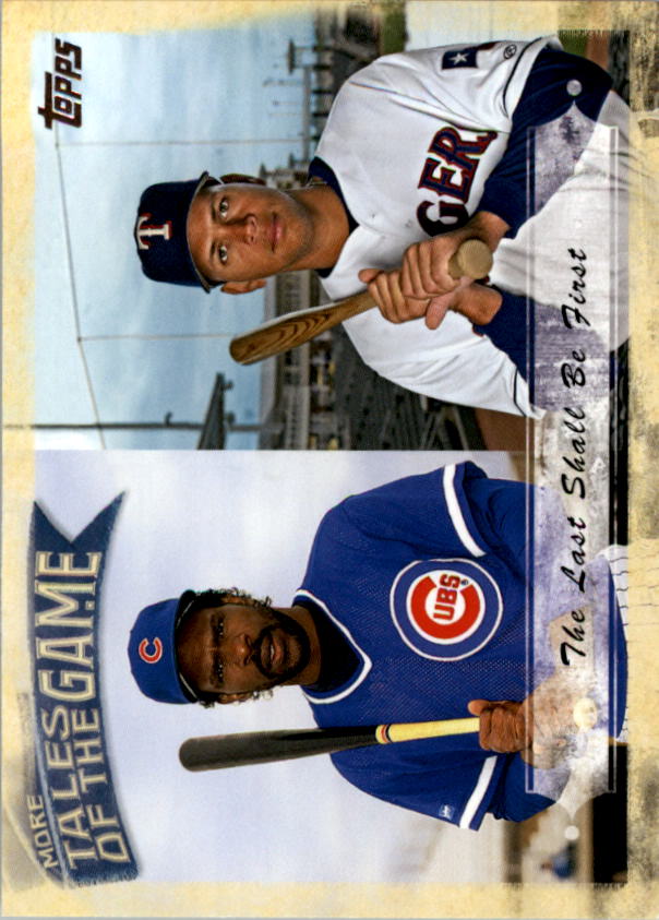 2010 Topps Update More Tales of the Game #9 Andre Dawson/Alex Rodriguez