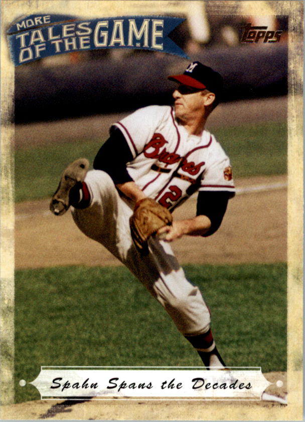 2010 Topps Update More Tales of the Game #11 Warren Spahn