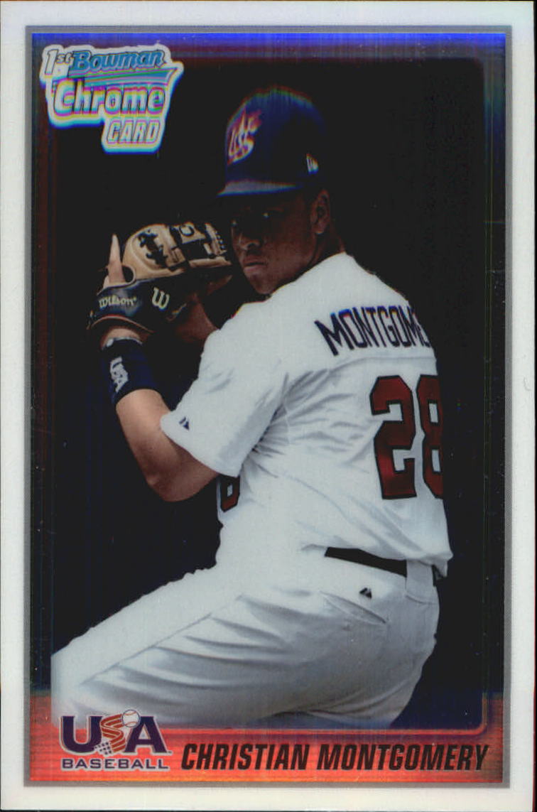 A8055- 2010 Bowman Chrome BB Karten 1-220 + Einsätze -du Pick- 15 + Free US - Bild 428 von 437