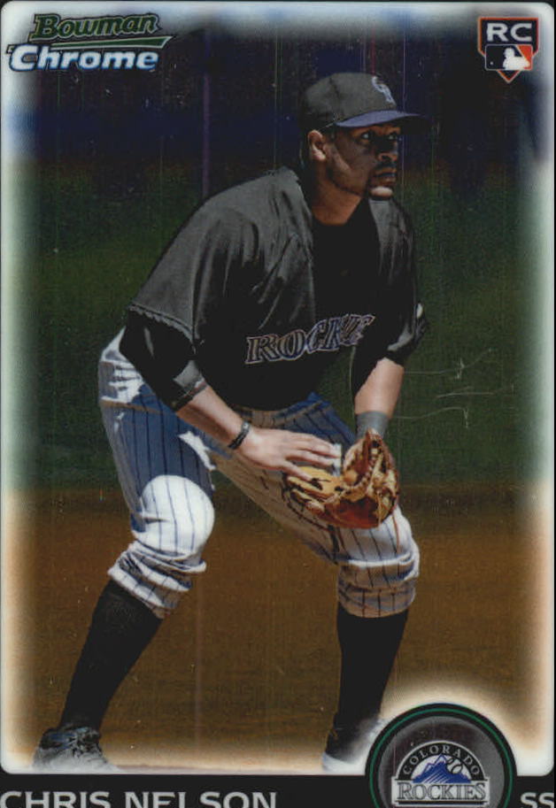 A7495- 2010 Bowman Chrome Draft Baseball Versch. Karten -du Pick- 15 + - Bild 39 von 418