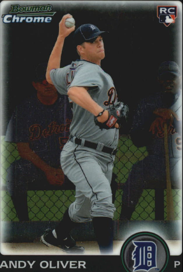 2010 Bowman Chrome Draft #BDP25 Andy Oliver RC