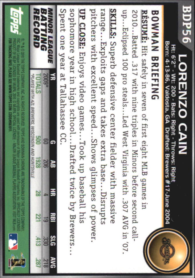 A7495- 2010 Bowman Chrome Draft Baseball Versch. Karten -du Pick- 15 + - Bild 98 von 418