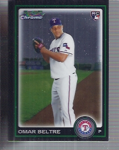 2010 Bowman Chrome Draft #BDP58 Omar Beltre (RC)