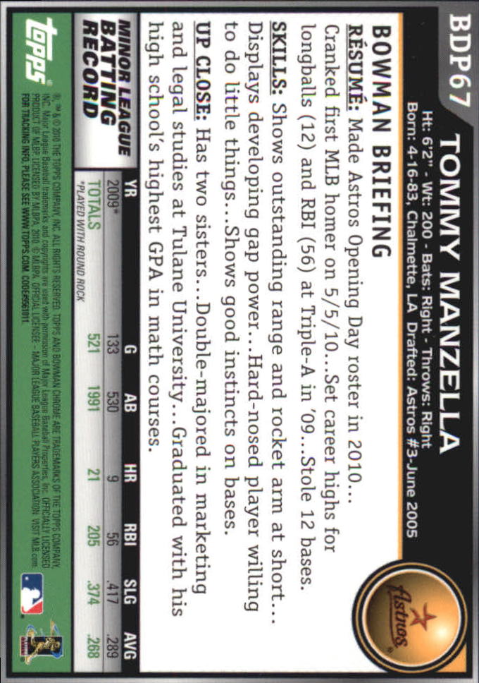 A7495- 2010 Bowman Chrome Draft Baseball Versch. Karten -du Pick- 15 + - Bild 118 von 418