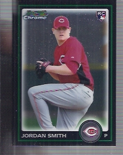 2010 Bowman Chrome Draft #BDP68 Jordan Smith RC