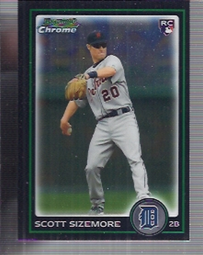 2010 Bowman Chrome Draft #BDP71 Scott Sizemore RC