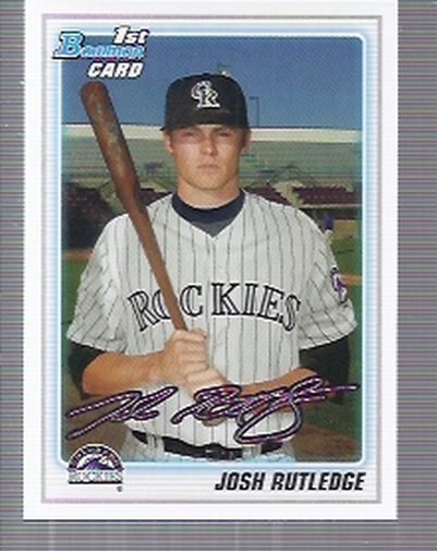 2010 Bowman Draft Prospects #BDPP9 Josh Rutledge