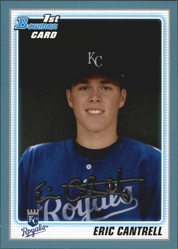 2010 Bowman Draft Prospects Blue #BDPP32 Eric Cantrell