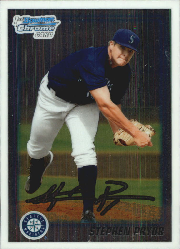 A7495- 2010 Bowman Chrome Draft Baseball Versch. Karten -du Pick- 15 + - Bild 237 von 418