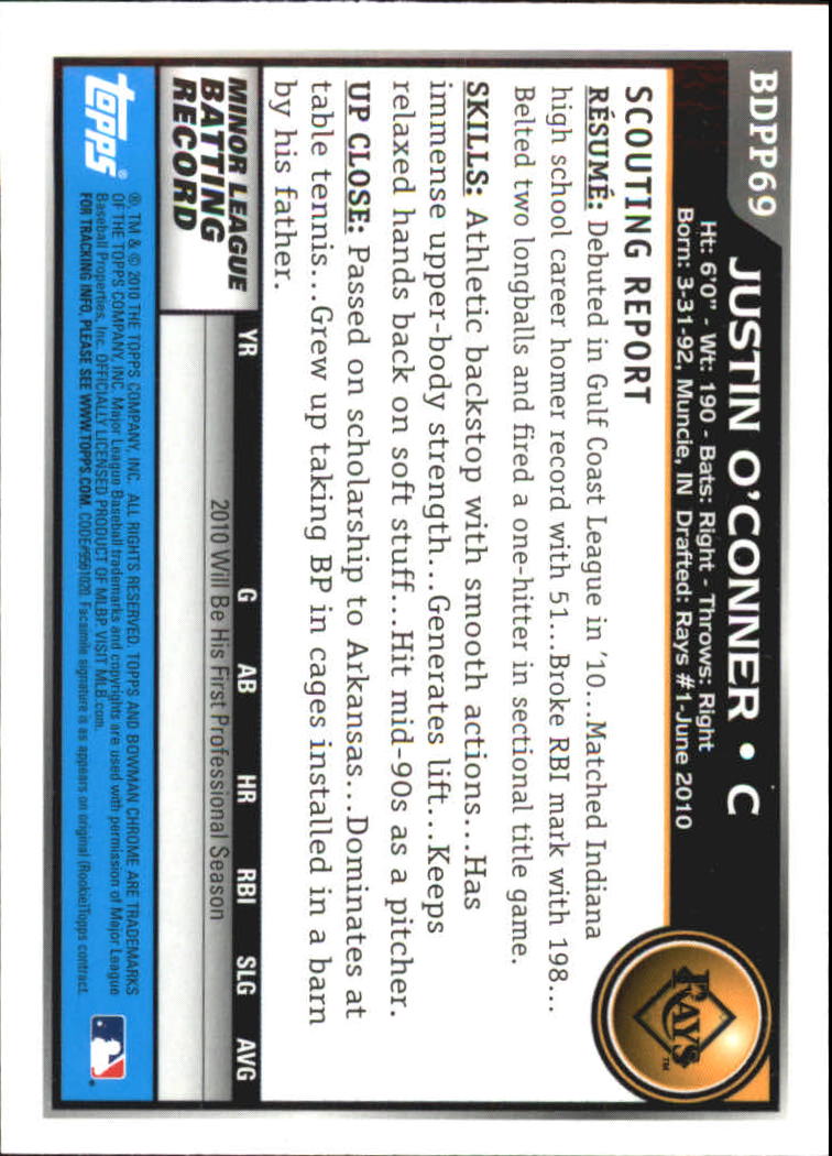 A7495- 2010 Bowman Chrome Draft Baseball Versch. Karten -du Pick- 15 + - Bild 332 von 418