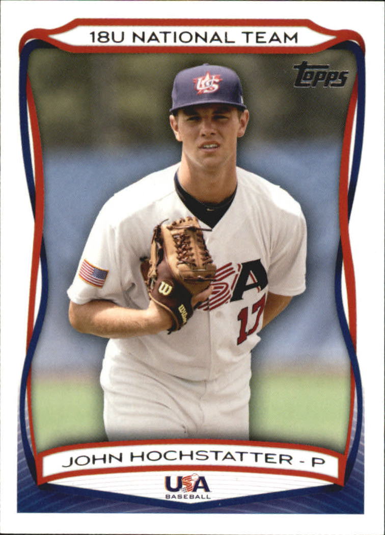 2010 USA Baseball #USA4 John Hochstatter