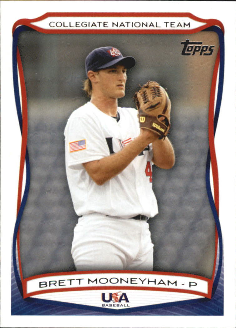 2010 USA Baseball #USA36 Brett Mooneyham