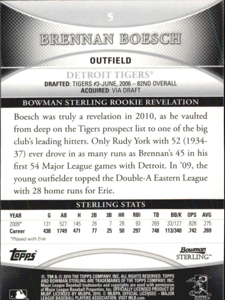 B6710- 2010 Bowman Sterling Baseball Assorted Cards -You Pick- 15+ FREE US SHIP - Picture 9 of 155