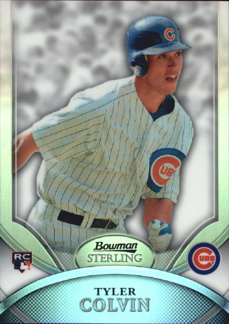 2010 Bowman Sterling Refractors #19 Tyler Colvin Rookie Card Rc /199 . rookie card picture