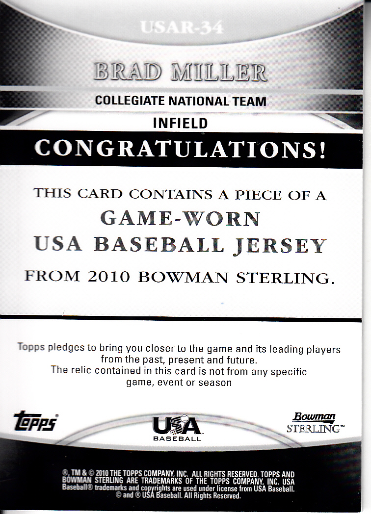 B6710- 2010 Bowman Sterling Baseball Assorted Cards -You Pick- 15+ FREE US SHIP - Picture 145 of 155