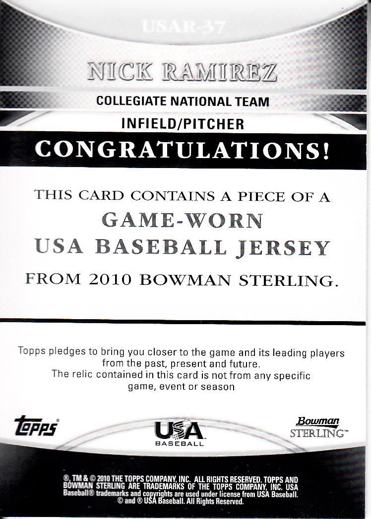 B6710- 2010 Bowman Sterling Baseball Assorted Cards -You Pick- 15+ FREE US SHIP - Picture 149 of 155