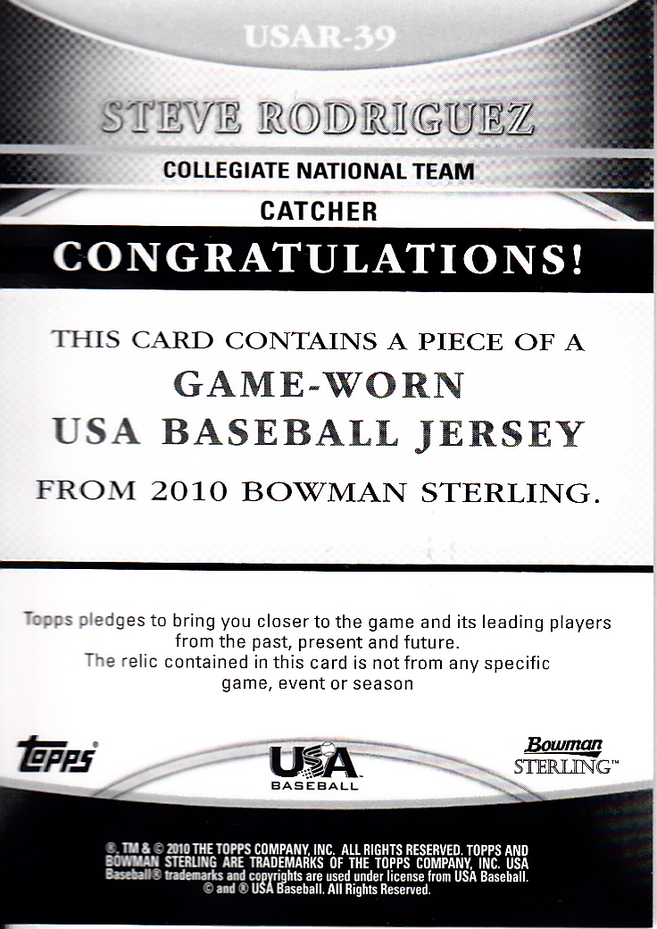 B6710- 2010 Bowman Sterling Baseball Assorted Cards -You Pick- 15+ FREE US SHIP - Picture 153 of 155
