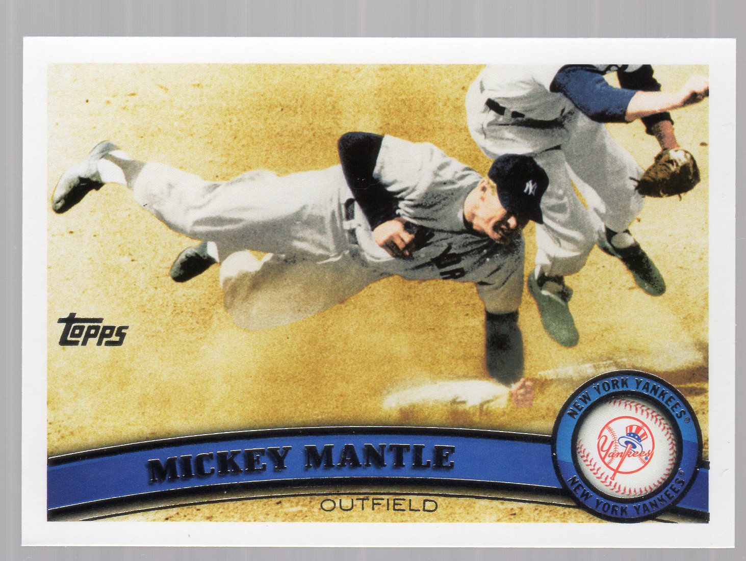 2011 Topps #7 Mickey Mantle