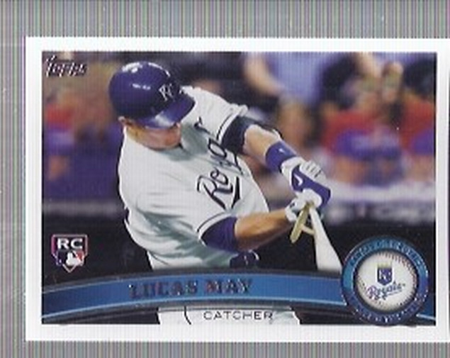 2011 Topps #91 Lucas May RC