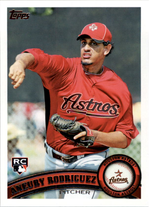 2011 Topps #506 Aneury Rodriguez RC