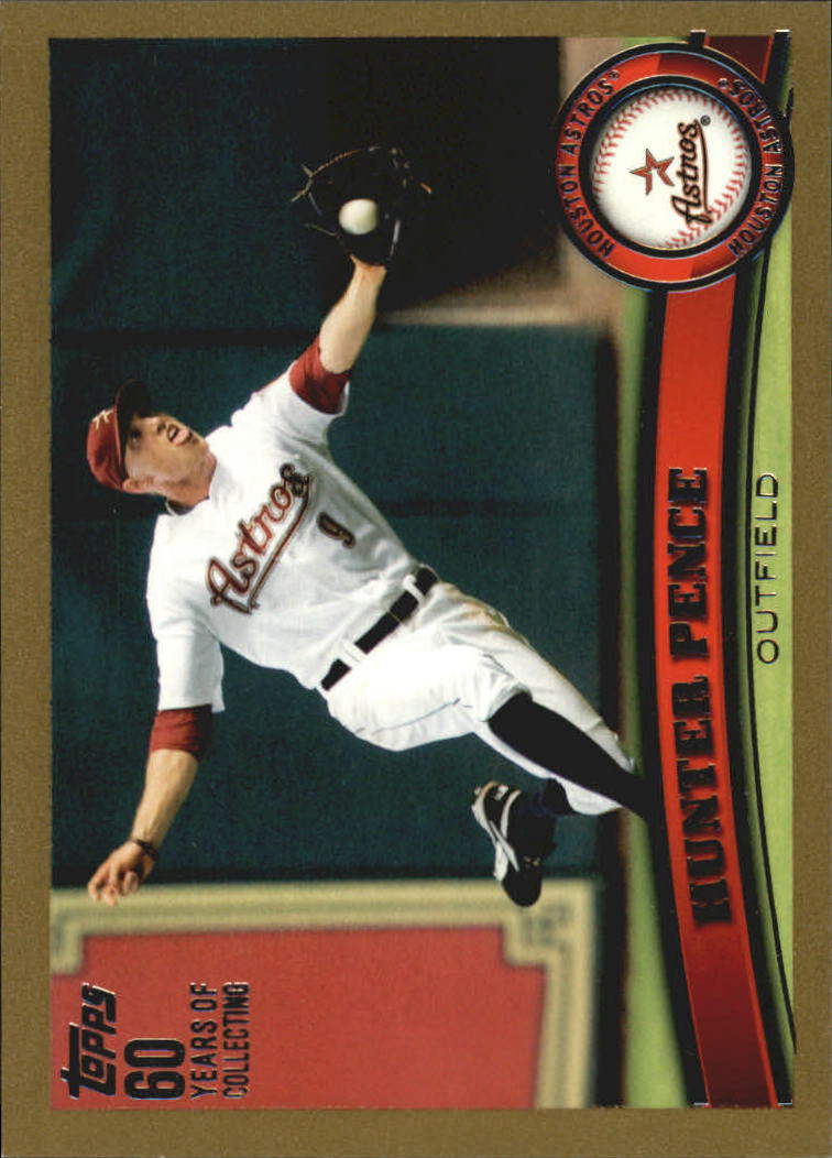 2011 Topps Gold #45 Hunter Pence