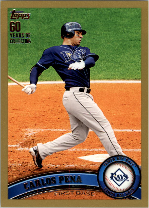 2011 Topps Gold #163 Carlos Pena