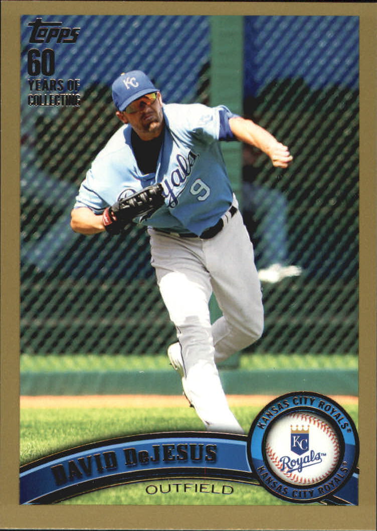 2011 Topps Gold #170 David DeJesus