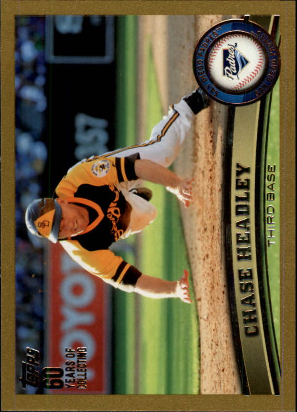 2011 Topps Gold #206 Chase Headley