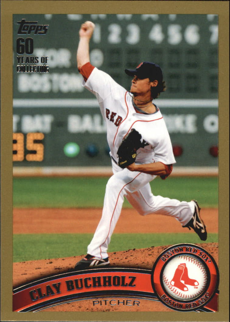 2011 Topps Gold #208 Clay Buchholz