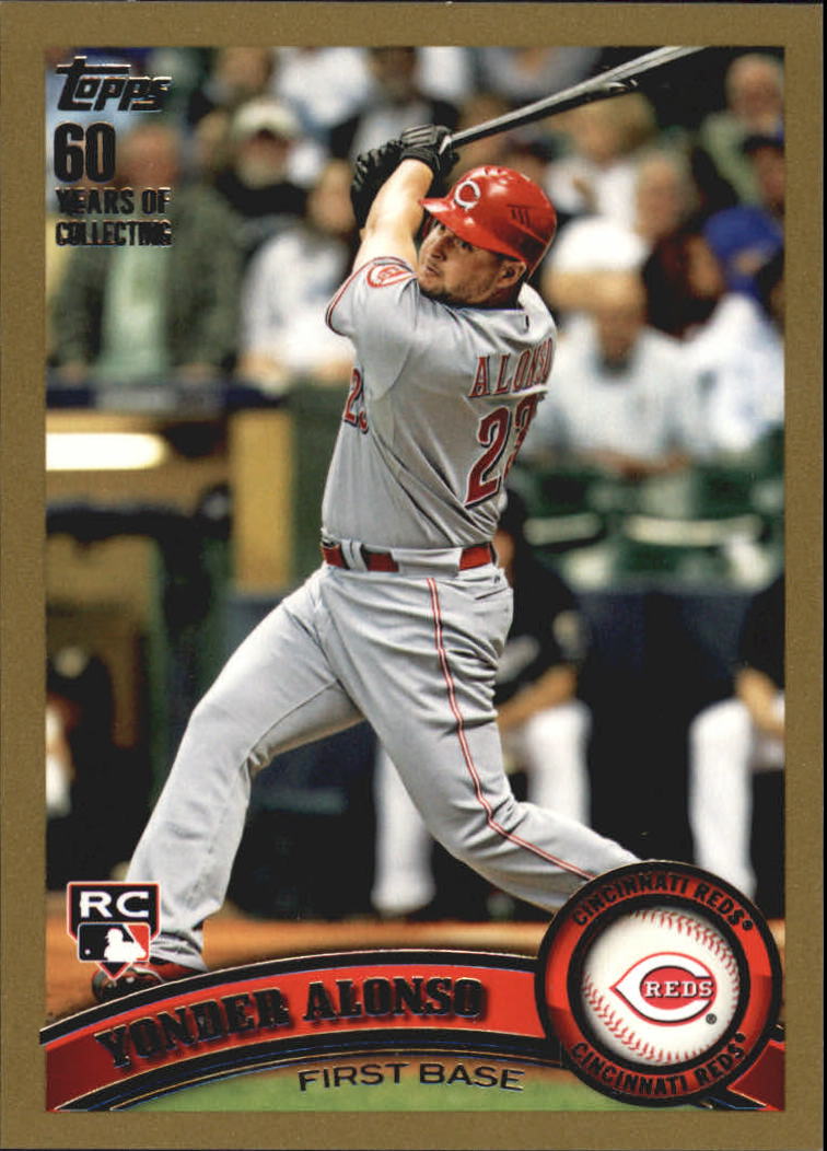 2011 Topps Gold #317 Yonder Alonso