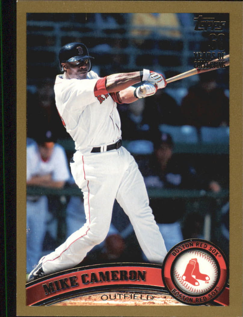 2011 Topps Gold #357 Mike Cameron