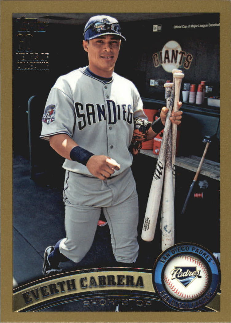 2011 Topps Gold #416 Everth Cabrera