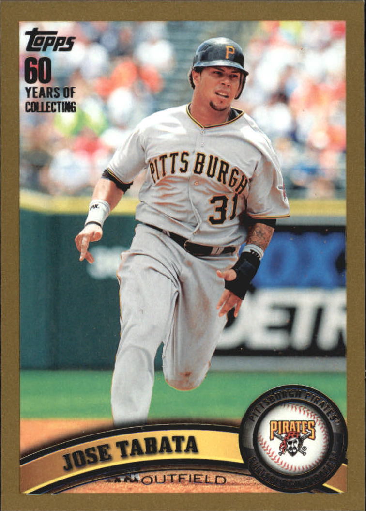 2011 Topps Gold #545 Jose Tabata