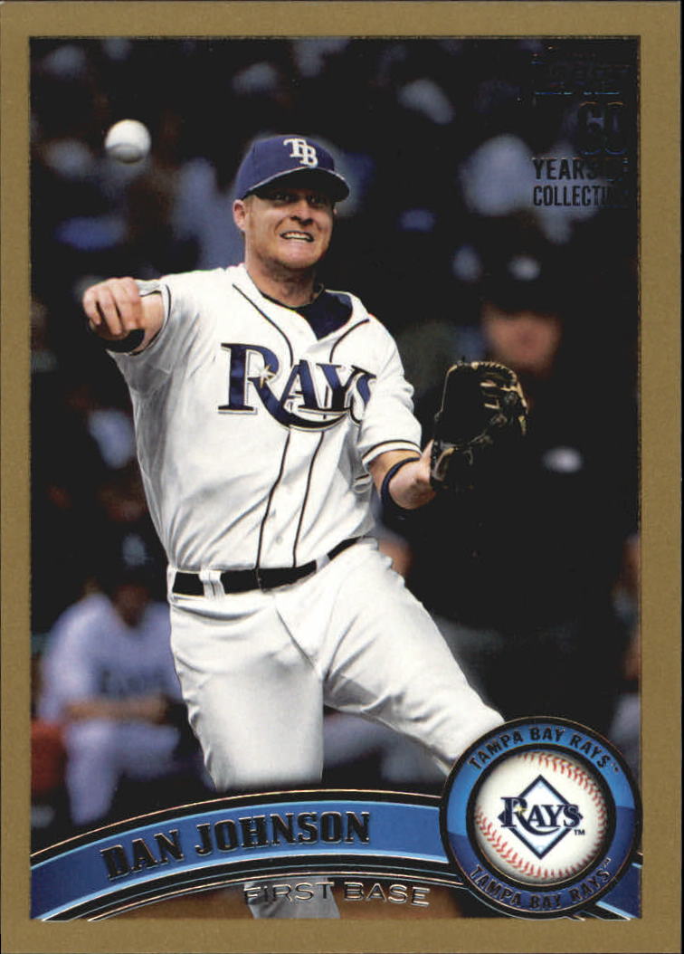 2011 Topps Gold #585 Dan Johnson