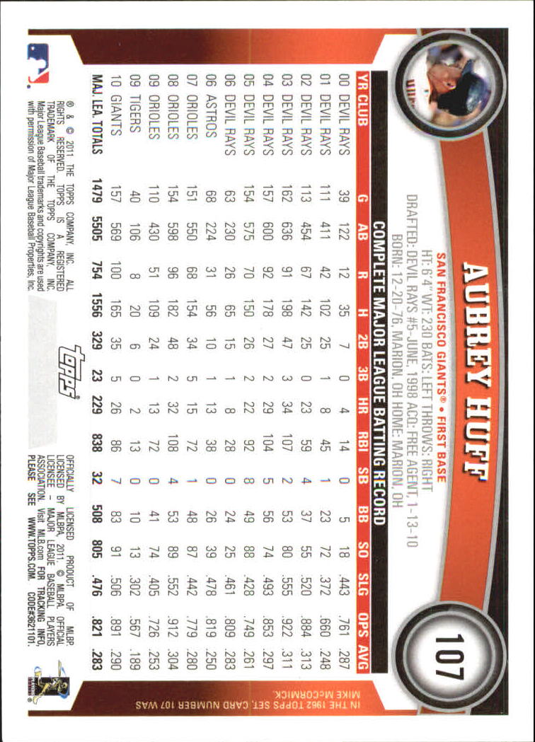 2011 Topps Baseball Diamond Anniversary Parallel Singles - You Choose - Picture 31 of 192