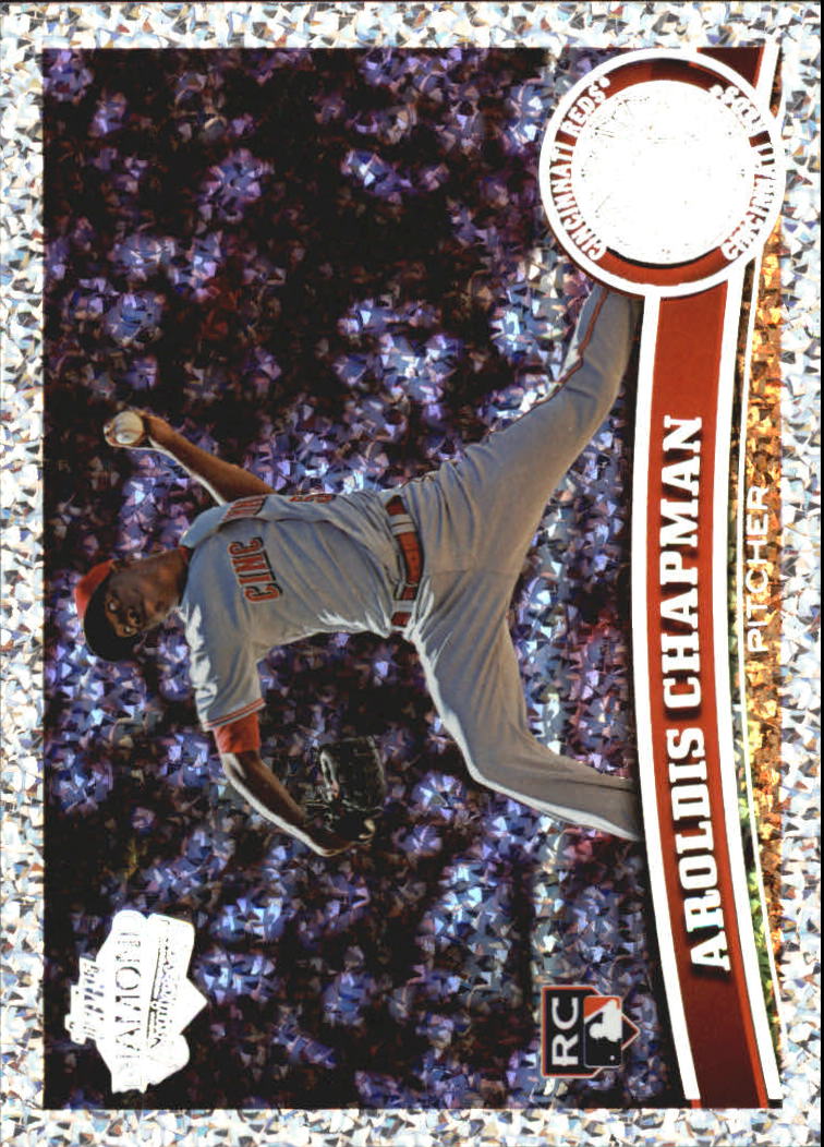 2011 Topps Aroldis Chapman Rookie Card RC #110 Reds