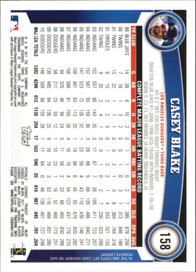 2011 Topps Baseball Diamond Anniversary Parallel Singles - You Choose - Picture 46 of 192