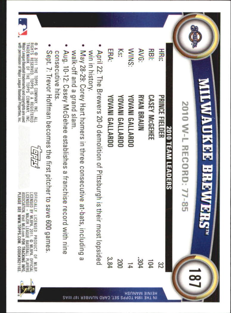 2011 Topps Baseball Diamond Anniversary Parallel Singles - You Choose - Picture 60 of 192